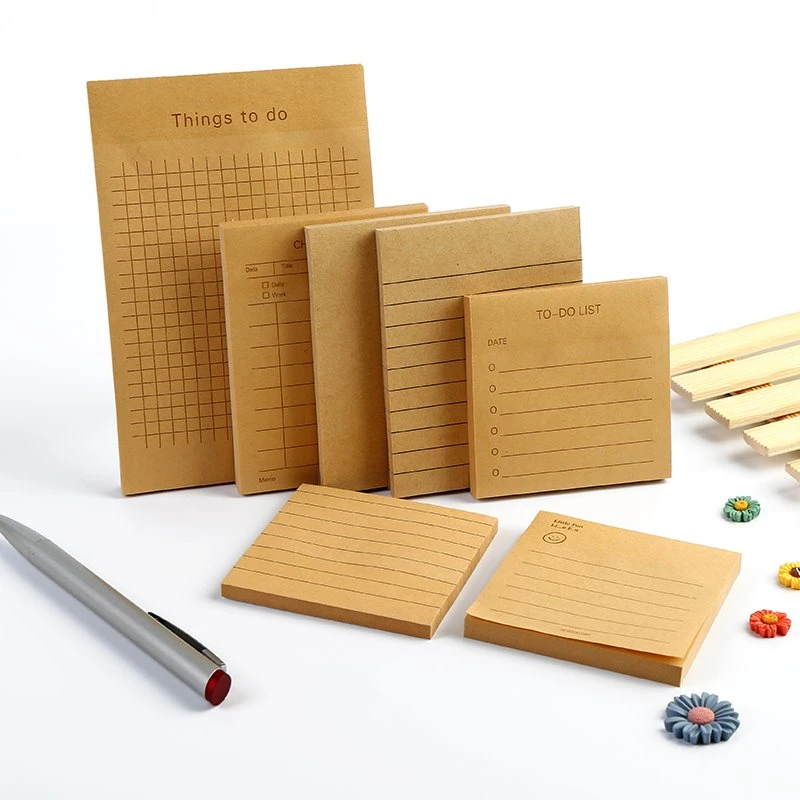 Brown Sticky Notes
